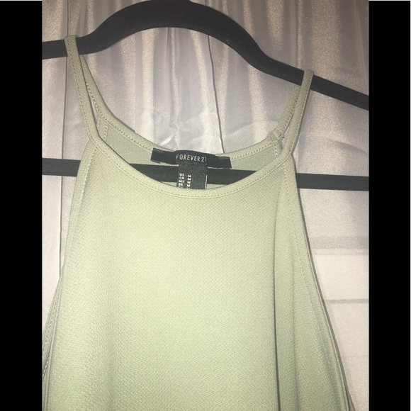 Forever 21 Green Cami Dress - Picture 2 of 3